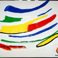 Niner 25.06.2013 44 x 31 cm Acryl auf Papier