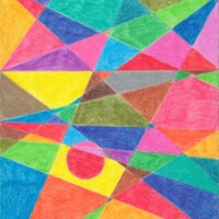 Pointcolor 30.12. - 31.12.2001 29,4 x 21 cm Buntstifte auf Papier