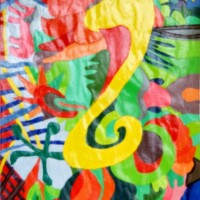 Questions 20.02.2003 42 x 29,5 cm Acryl auf Kartonpapier