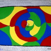 RGGB 07.10. - 08.10.2000 56 x 42 cm Gouache + Tusche auf Papier