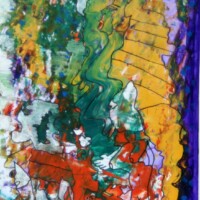 Rapunzel 03.05.2016 42 x 29,5 cm Acryl + Marker auf Papier