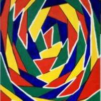 Smallys 09.11. - 25.11.2003 50 x 35 cm Acryl + Plaka auf Karton