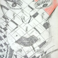 Smokie 00.00.2013 42 x 29,5 cm Pastellkreide auf Papier