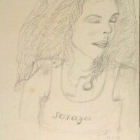 Soraya 16.02.1999 42 x 29,5 cm Bleistift auf Papier