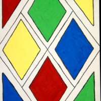 WindowCards 21.11.1999 42 x 29.5 cm Wasserfarbe auf Papier