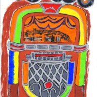 Wurlitzer 07.01.2002 29,7 x 21 cm Wasserfarbe auf Papier