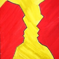 YouSee 00.00.1999 42 x 29,5 cm Wasserfarbe auf Papier