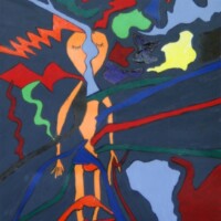 Zerrissen 10.06.2016 29,4 x 21 cm Acryl + Tinte auf Papier