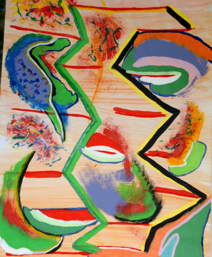 Africa	02.01.2007	63 x 44 cm		Acryl + Gouache auf Papier
