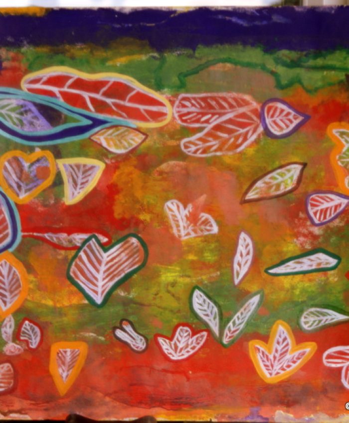 Blattwerk	00.00.2011	55,5 x 42 cm	A 2	Acryl auf Papier
