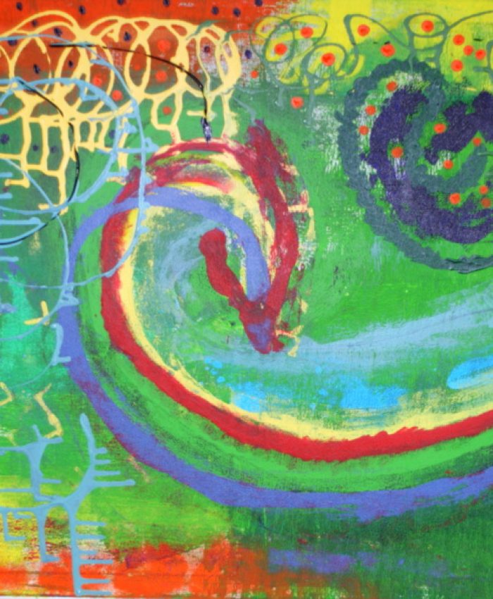 Fluss	19.05.2012	80 x 60 cm	Acryl auf Leinwand