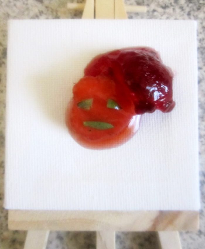 Marmelade Mini Kunst BluesanneMini Leinwand Staffel