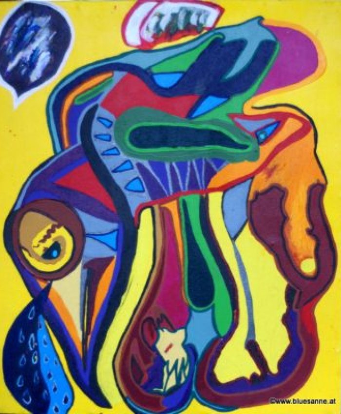 SadBird		64,5 x 54,5 cm	Acryl auf Stoff bespannt auf Holzplatte
