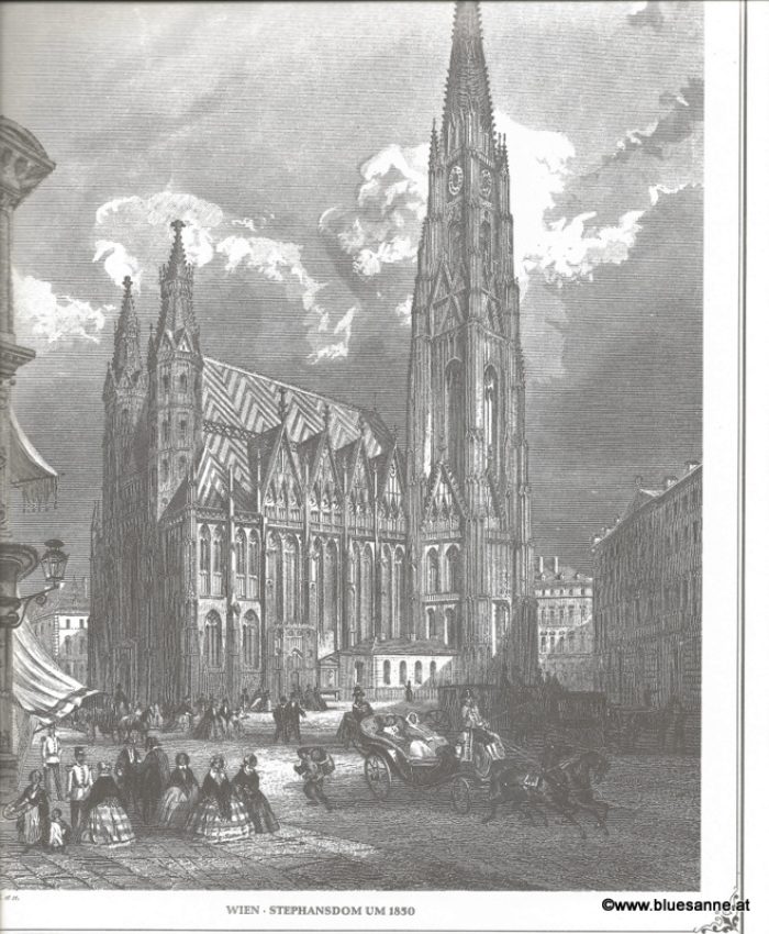 Stephansdom um 1850