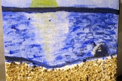 SandyCyprus	06.11.2015	7 x 7 cm	Acryl + Sand auf Leinwand + Staffel