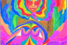 Lady Marmelade	28.12. - 29.12.2001	29,7 x 21 cm	Buntstift auf Papier