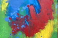 BigHead	11.09.2011	100 x 80 cm	Abtönfarbe + Acryl auf Leinwand