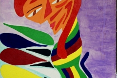 PicBlue	07.04.2007	50 x 40 cm	Acryl + Pastellkreide auf Leinwand