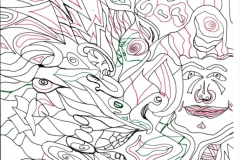 SoftJungle	12.11.2002	29,4 x 21 cm 	Tinte auf Papier