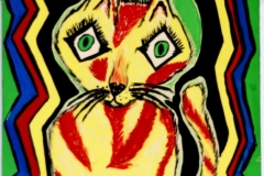 Tigerlilie	13.02. - 15.02.2000	42 x 29,5 cm	Gouache auf Papier