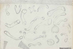 Kipferl	10.10.2001	29,7 x 21 cm	Bleistift auf Papier