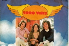 5000 Volts Im on fire 1975 Single