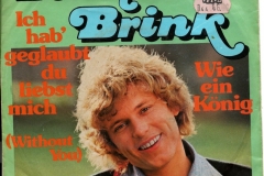 Bernhard Brink ‎– Ich hab' geglaubt, du liebst mich (Without You)1976