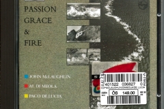 John McLaughlin, Al Di Meola, Paco De Lucia‎– Passion Grace & Fire 1983