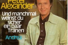 Peter Alexander ‎– Und manchmal weinst Du sicher ein paar Träne