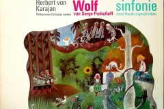 Philharmonia-Orchester-London-Herbert-von-Karajan-Peter-Und-Der-Wolf-Kindersinfonie-LP