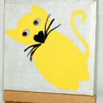 Shiny Yellow Cat Katze gelb