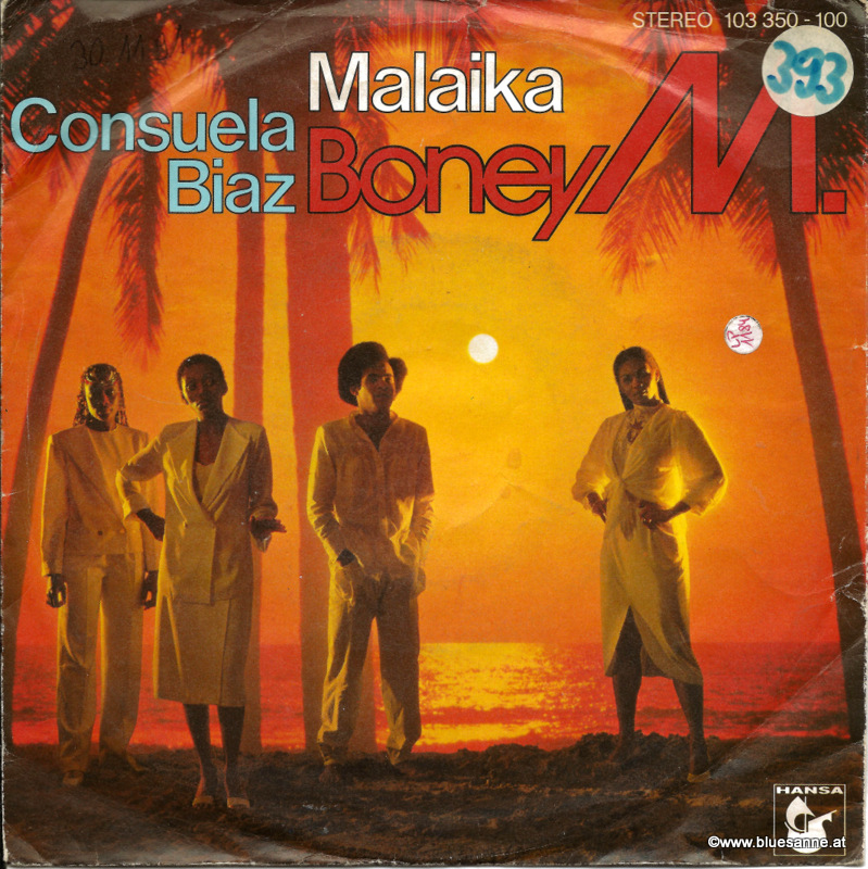 Boney M. ‎– Malaika / Consuela Biaz 1981