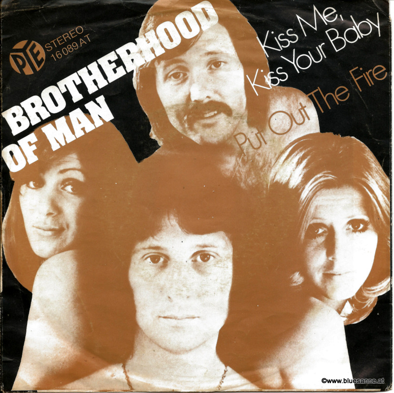Brotherhood Of Man Kiss me, kiss your Baby 1975 Single