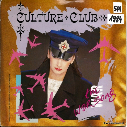 Culture Club ‎– The War Song 1984 Single