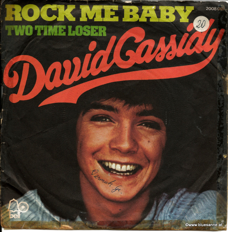 David Cassidy ‎– Rock Me Baby 1972