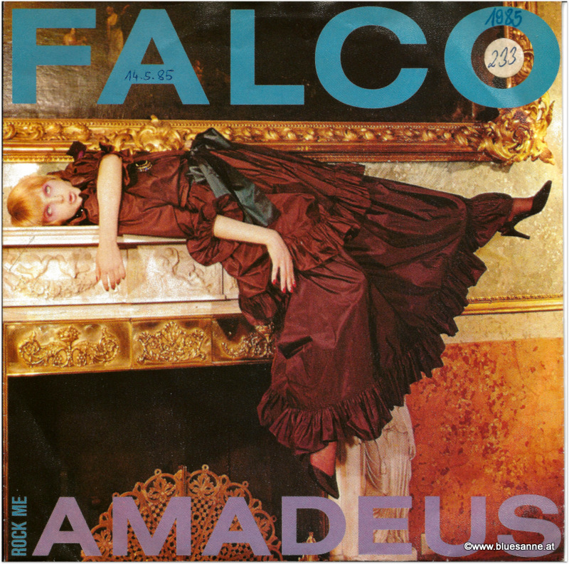 Falco Rock me Amadeus1985 Single