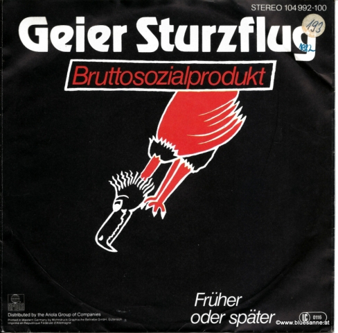 Geier Sturzflug - Bruttosozialprodukt 1982