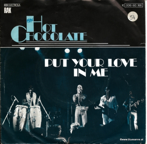 Hot Chocolate - Put your love in me 1977