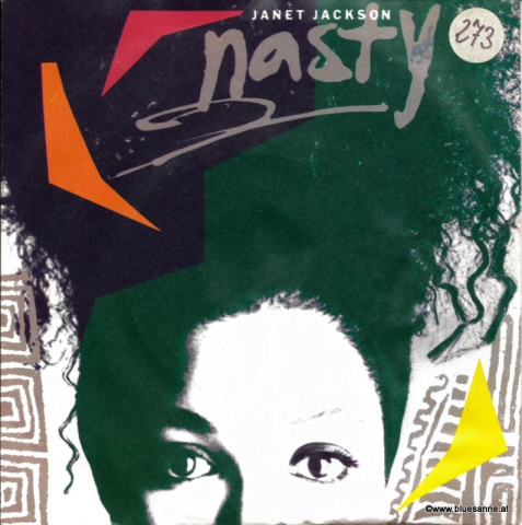 Janet Jackson Nasty 1986 Single