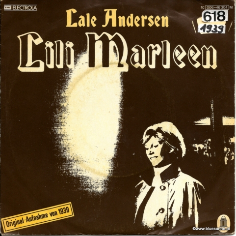 Lale Andersen ‎– Lili Marleen 1939 Single