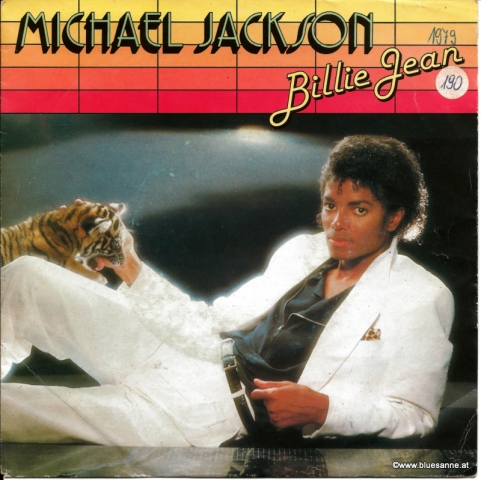 Michael Jackson Billie Jean 1979 / 1982 Single