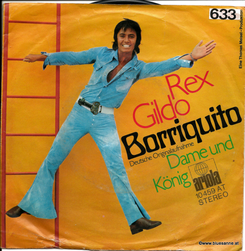 Rex Gildo ‎– Borriquito 1971 Single
