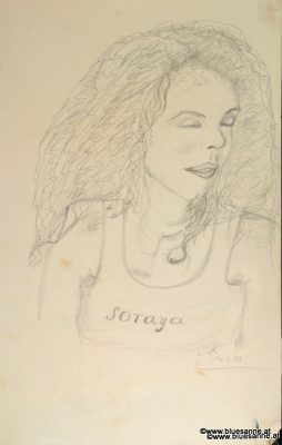 Soraya	16.02.1999	42 x 29,5 cm	A 3	Bleistift auf Papier
