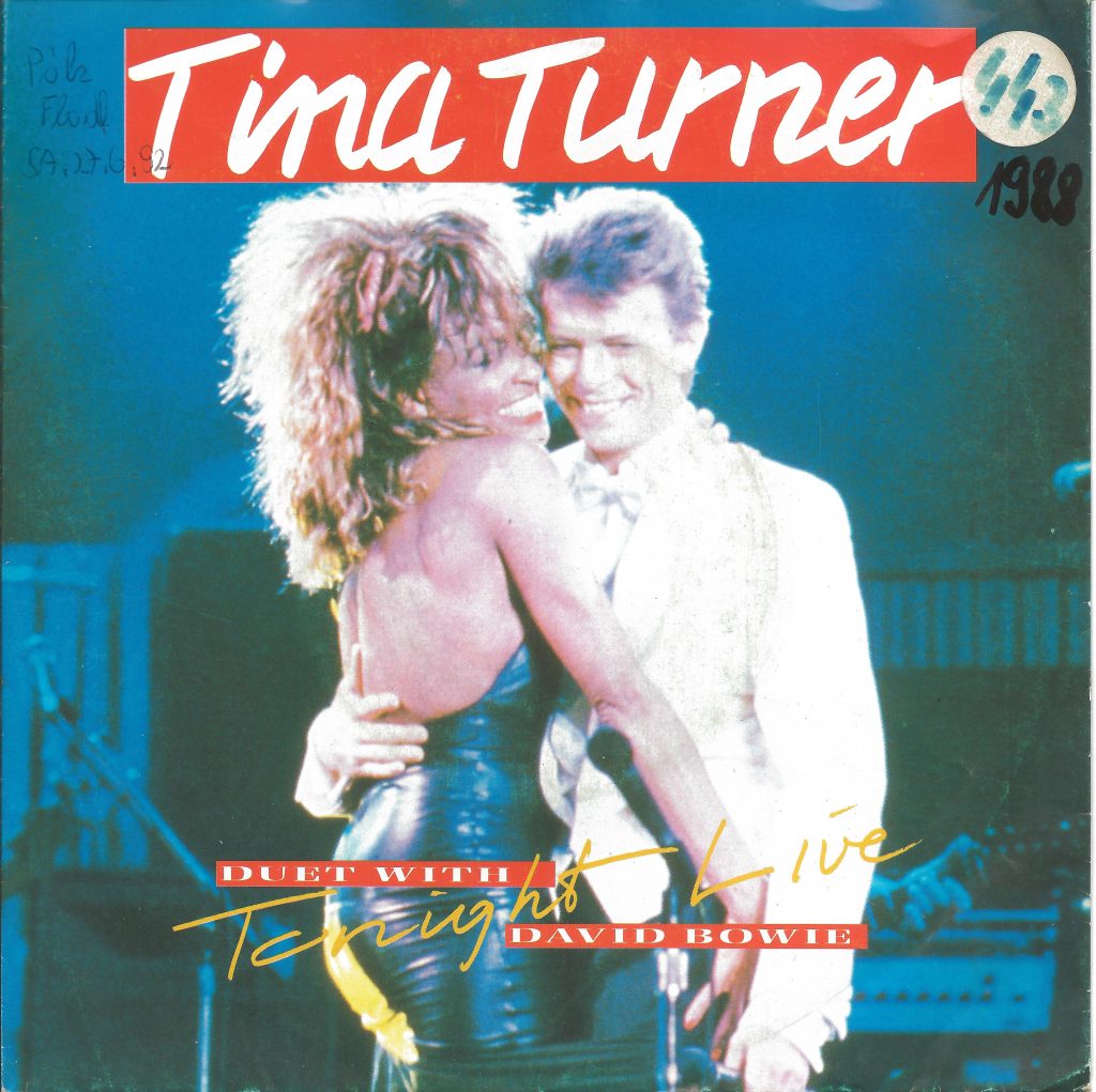 Tina Turner + David Bowie Tonight Single 1988