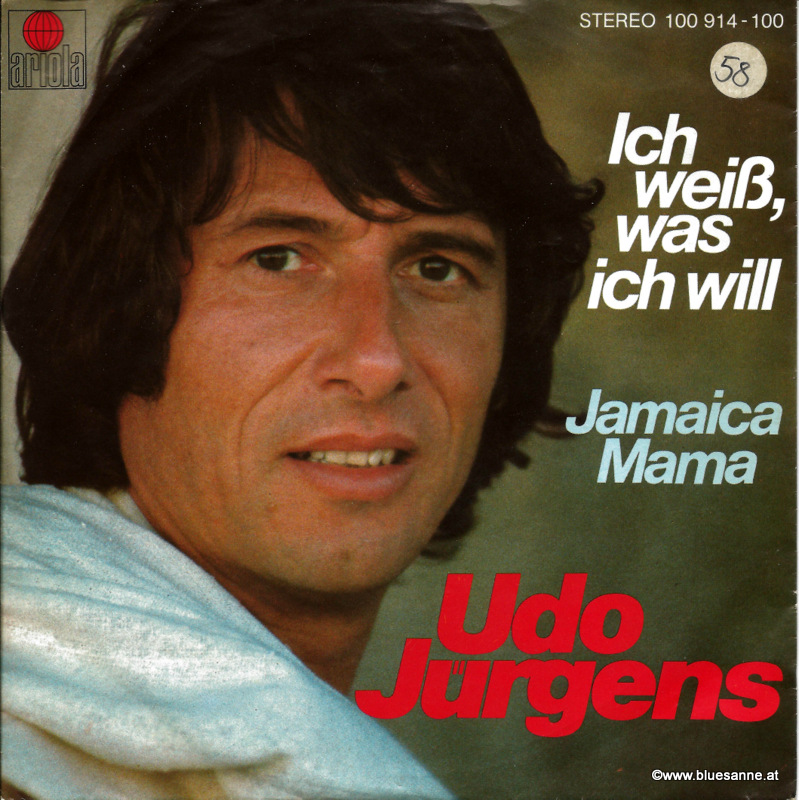 Udo Jürgens ‎– Ich weiß was ich will 1979 Single