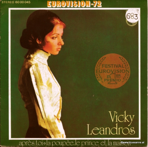 Vicky Leandros Apres toi 1972 Single