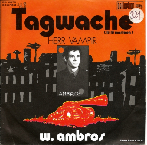 Wolfgang  Ambros ‎– Tagwache 1971 Single