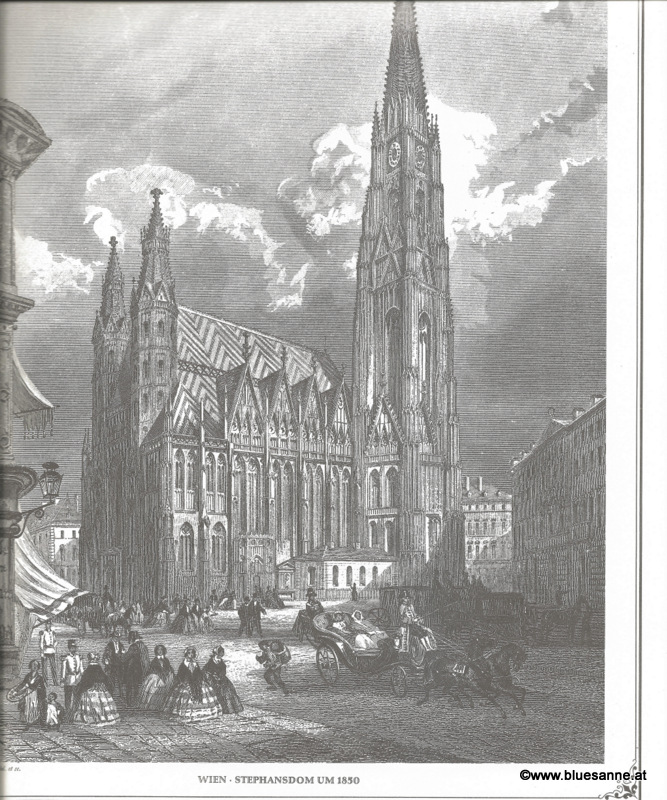 Stephansdom um 1850