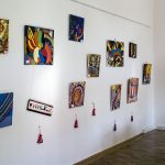 Kunst Bilder Wand GB 1210 Bluesanne Bunt Ausstellung