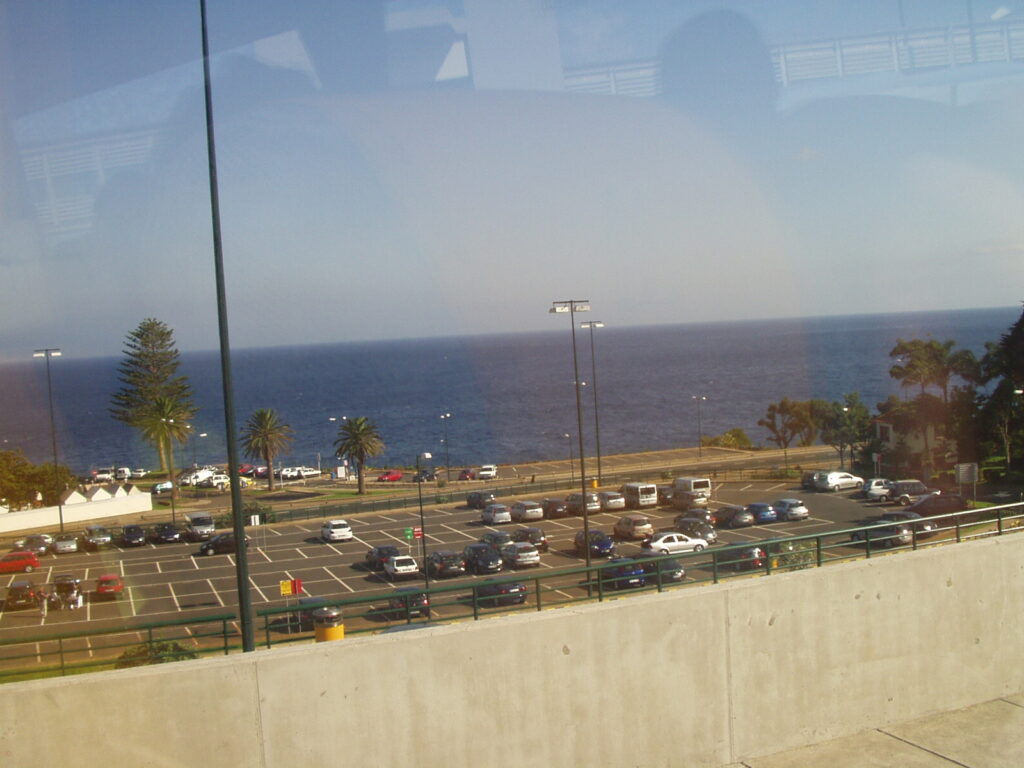 Madeira Flughafen Terrasse